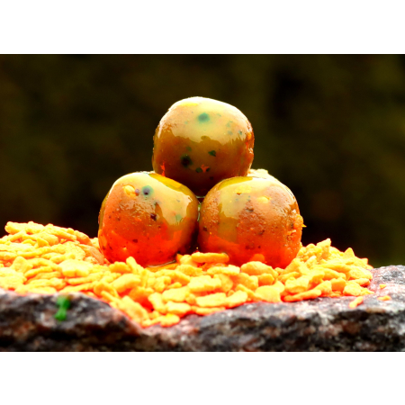 Kulki Pulsar w zalewie KRILL/ORANGE 18mm słoik 200ml